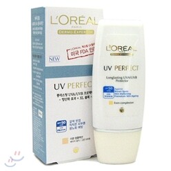 [한정58%DC] 로레알 UV 퍼펙트 플루이드 (화이트) SPF50 PA+++ 30ml