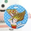 [롤러코스터] 트레블 네임택 원더우먼