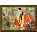 개구리 (PLP764/500조각/액자포함/38x52cm)