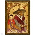 미녀와 야수 (PLP713/500조각/액자포함/38x52cm)