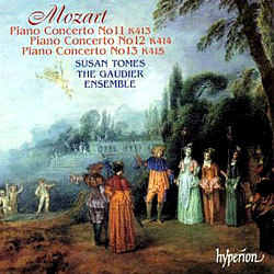 Mozart : Piano Concerto K413-415 : Susan TomesㆍThe Gaudier Ensemble
