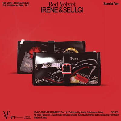 레드벨벳-아이린&슬기 (Red Velvet - IRENE & SEULGI) - 미니앨범 2집 : TILT [Special Ver.](Limited Edition)
