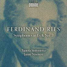 Janne Nisonen 리스: 교향곡 3번, 8번 (Ries: Symphonies in Es &amp; No. 3 &amp; 8)