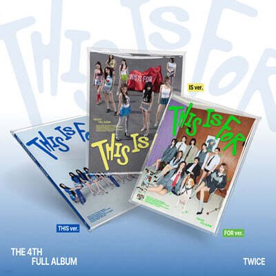 Ʈ̽ (TWICE) - 4 : THIS IS FOR CONFETTI [3 SET]