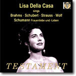 Lisa Della Casa 리사 델라 카사 독일 가곡집 (sings Brahms, Schubert, Strauss, Wolf &amp; Schumann)