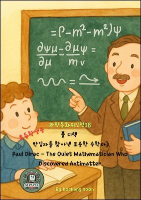 과학동화위인전38 폴 디랙 ? 반입자를 찾아낸 조용한 수학자》 Paul Dirac ? The Quiet Mathematician Who Discovered Antimatter