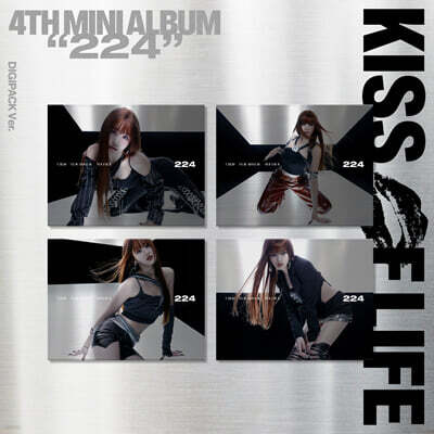 KISS OF LIFE (키스오브라이프) - 미니앨범 4집 : 224 [Digipack Ver.][4종 중 1종 랜덤발송]