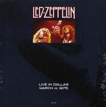 Led Zeppelin (레드 제플린) - Live in Dallas March 4, 1975 [LP]