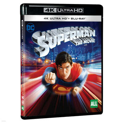 슈퍼맨 (1978) (2Disc, 4K UHD 한정판) : 블루레이