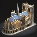 [Kiplex] 세계문화 3D 입체모형 만들기 :  프랑스  노트르담대성당