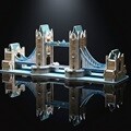 [Kiplex] 세계문화 3D 입체모형 만들기 :  영국 타워브리지