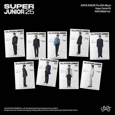 ִϾ (SUPER JUNIOR) - 12 : Super Junior25 [PHOTOBOOK Ver.][9  1 ߼]