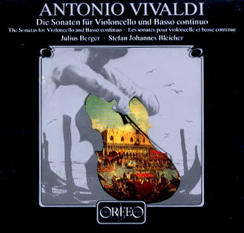Julius Berger 비발디: 첼로 소나타 (Vivaldi: Cello Sonatas Nos. 1-9, RV39-47) 율리우스 베르거