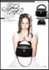 Treat Uerself Tulle Vanity Bag Book Black