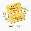 [뽀르띠] 순금 24K 임신 선물 편지 골드바 0.5g