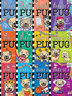 Diary of a Pug 시리즈 페이퍼백 12종 세트 (A Branches Book)