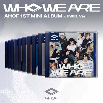 AHOF (아홉) - 미니앨범 1집 : WHO WE ARE [JEWEL Ver.][10종 중 1종 랜덤발송]