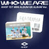 AHOF (아홉) - 미니앨범 1집 : WHO WE ARE [QR ALBUM Ver.]