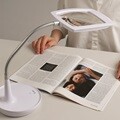 아이클 비구면 다초점렌즈 조명확대경 LED 스탠드 노안돋보기 피부확대기