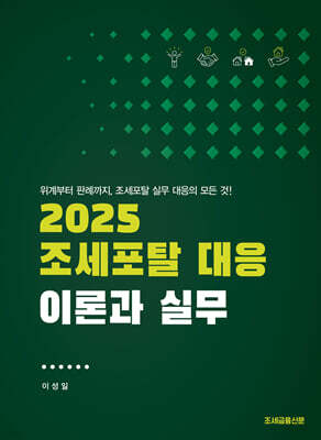 2025 조세포탈 대응, 이론과 실무