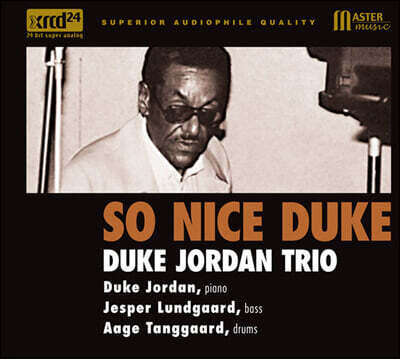 Duke Jordan Trio (듀크 조단 드리오) - So Nice Duke