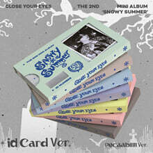 アイドル CLOSE YOUR EYES CLting-i ver. CLOSE YOUR EYES - Snowy Summer [CLting-i Ver.] POCAALBUM – KPOP MARKET