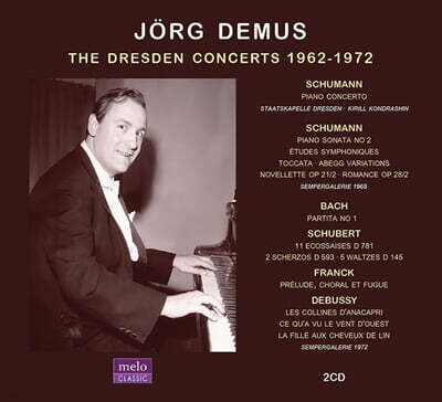 Jorg Demus (외르크 데무스) - 드레스덴 콘서트 (The Dresden Concerts 1962-1972)
