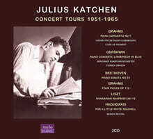 Julius Katchen (줄리어스 카첸) - 연주 실황 (Concert Tours 1951-1965)