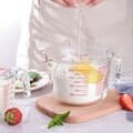 내열 강화유리 계량컵 500ML 눈금컵 이유식 비커
