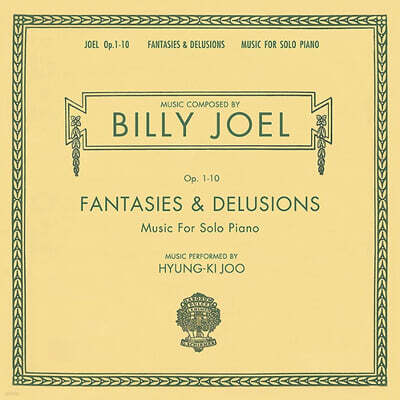 Billy Joel (빌리 조엘) - 13집 Fantasies & Delusions (Opus 1-10 Music for Solo Piano) [2LP]