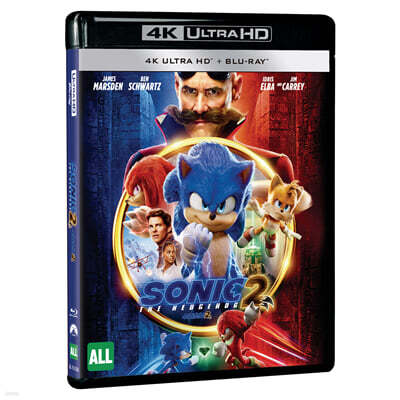 수퍼 소닉2 (2Disc, 4K UHD) : 블루레이