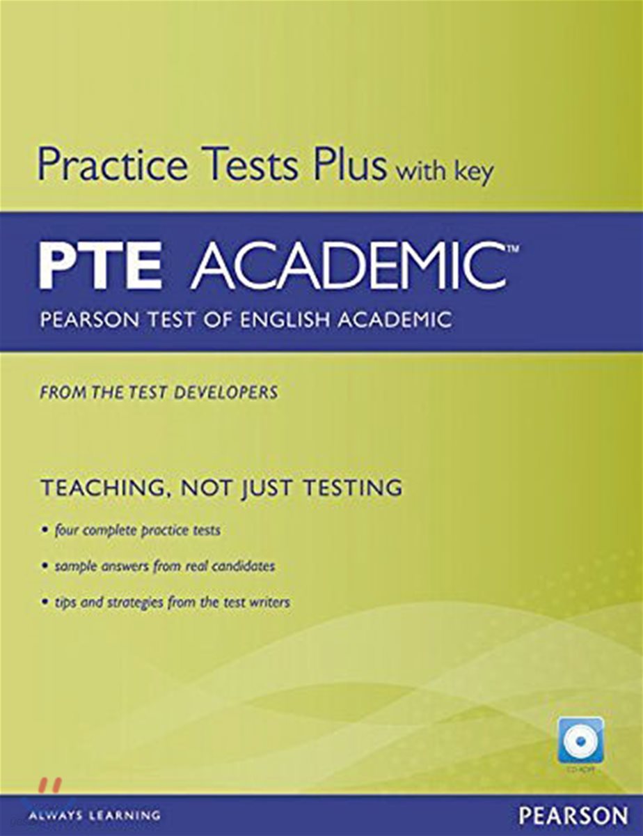 Pearson Test of English Academic Practice Tests Plus and CD-ROM with Key Pack