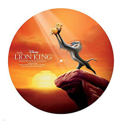 라이언 킹 애니메이션 영화음악 (The Lion King OST) [픽쳐 디스크 LP]