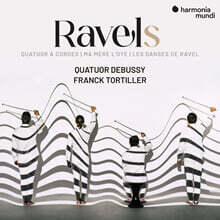 Quatuor Debussy 라벨: 현악 사중주 M.35, 어미 거위 모음곡 외 (Ravel: Quatuor a cordes; Ma mere l'oye; Les danses de Ravel)