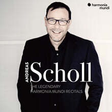 Andreas Scholl 안드레아스 숄 Harmonia Mundi 명연주 모음집 (The Legendary Harmonia Mundi Recitals) [박스세트]