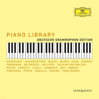 도이체 그라모폰 레이블 숨겨진 피아노 명연주 모음집 (Piano Library - Deutsche Grammophon Edition) [22CD 박스세트]