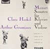 [LP] 하스킬,그뤼미오 - Clara Haskil,Arthur Grumiaux - Mozart Sonatas For Piano And Violin LP [성음-라이센스반]