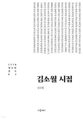김소월 시집, 진달래꽃