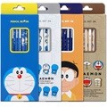 도라에몽 5본 연필세트(4개)/캐릭터 필기구 단체선물