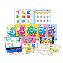 슈퍼 파닉스 한글 + 소리 나는 자석 세트