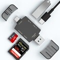 라디온 CR-402CA 4in2 USB3.0 Type-C타입 USB-A 멀티 허브 SD TF 카드리더기