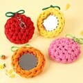 아트랄라 양말목 공예 상큼 과일 손거울 DIY 업사이클링 만들기