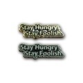 Stay Hungry. Stay Foolish. 뱃지