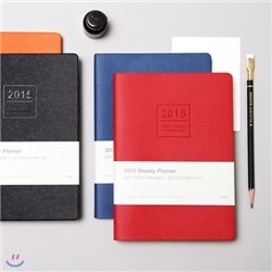 [30%할인+무료배송] 2015 record weekly planner L 레코드 위클리 플래너 라지 (4color)