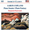 Benjamin Pasternack 코플랜드: 피아노 소나타, 피아노 환타지 (Copland: Piano Sonata, Piano Fantasy)