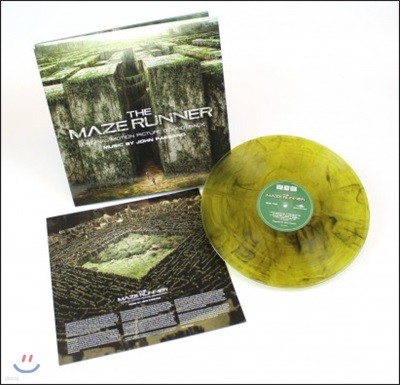 메이즈 러너 영화음악 (The Maze Runner OST by John Paesano 존 패자노) [투명 그린 & 블랙 컬러 LP]