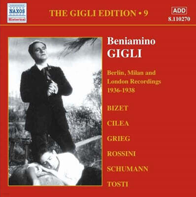 Benjamino Gigli 커티스 / 바흐 / 비제 / 프랑크 / 슈만 / 그리그: 아리아와 가곡 모음집 (Curtis / Bach / Bizet / Franck / Schumann / Grieg: Arias and Songs)