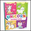 Unicorn Coloring Book: Fun Unicorn Coloring Activity Book for Kids Includes Number Coloring, Dot-To-Dot, Tracing & Copy-Color Activities Perfect for P