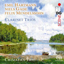 Chimaera Trio 하르트만 / 가데 / 멘델스존: 클라리넷 삼중주 (Hartmann / Gade / Mendelssohn: Clarinet Trios) [SACD Hybrid]