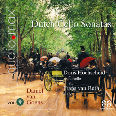 Doris Hochscheid 네덜란드 첼로 소나타 9집 - 고엔스 (Dutch Cello Sonatas Vol.9 - Goens) [SACD Hybrid]